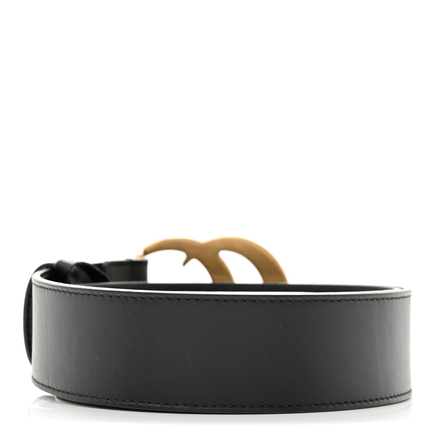 Gucci Calfskin Double G 40mm Belt 90 36 Black 2 of 7