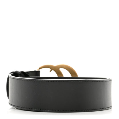 Gucci Calfskin Double G 40mm Belt 90 36 Black 2 of 7