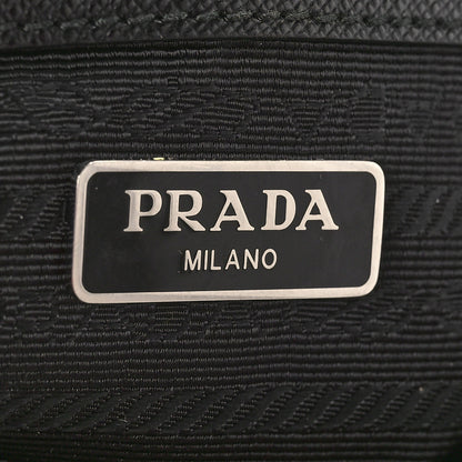 Prada Nylon Saffiano Re-Edition 2005 Top Handle Crossbody Bag Black 6 of 8