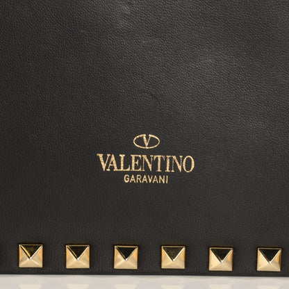 Valentino Garavani Nappa Rockstud Wristlet Clutch Black 6 of 8