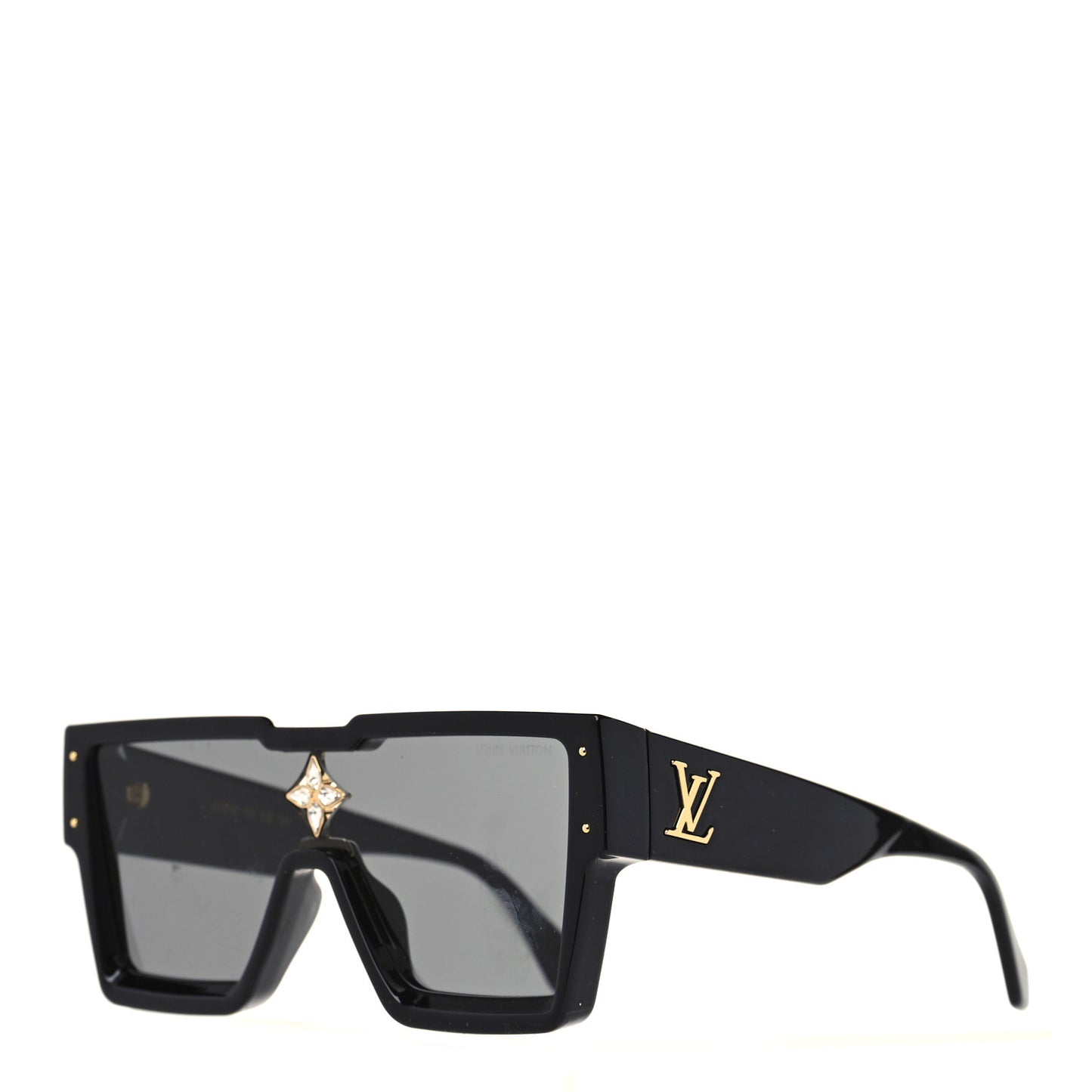 Acetate Swarovski Crystal Cyclone Sunglasses Z1578W Black