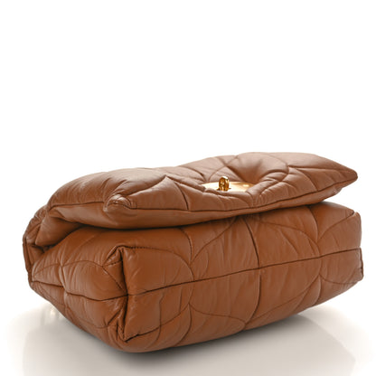 Mulberry Nappa Pillow Quilted Little Softie Bag Tobacco Brown 3 of 8