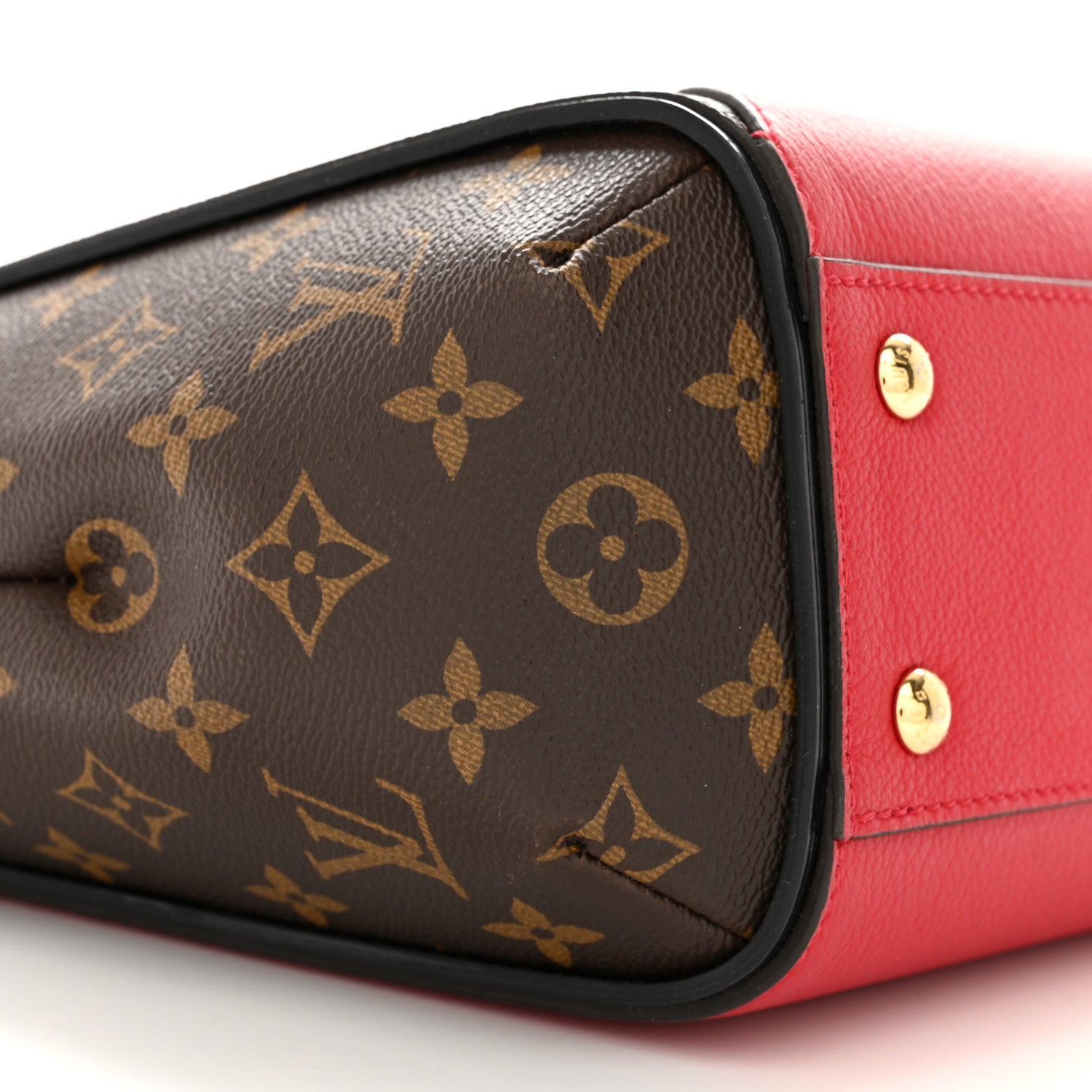 Louis Vuitton LOUIS VUITTON Calfskin Monogram Kimono Tote PM Cherry 10 of 14