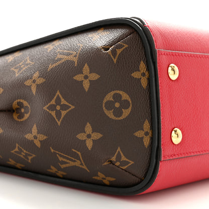 Louis Vuitton LOUIS VUITTON Calfskin Monogram Kimono Tote PM Cherry 10 of 14