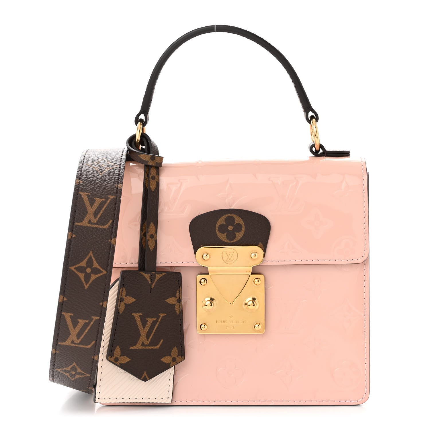 Louis Vuitton Vernis Epi Monogram Spring Street Rose Ballerine 1 of 10