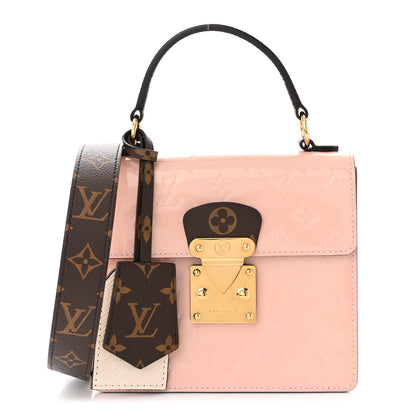 Louis Vuitton Vernis Epi Monogram Spring Street Rose Ballerine 1 of 10