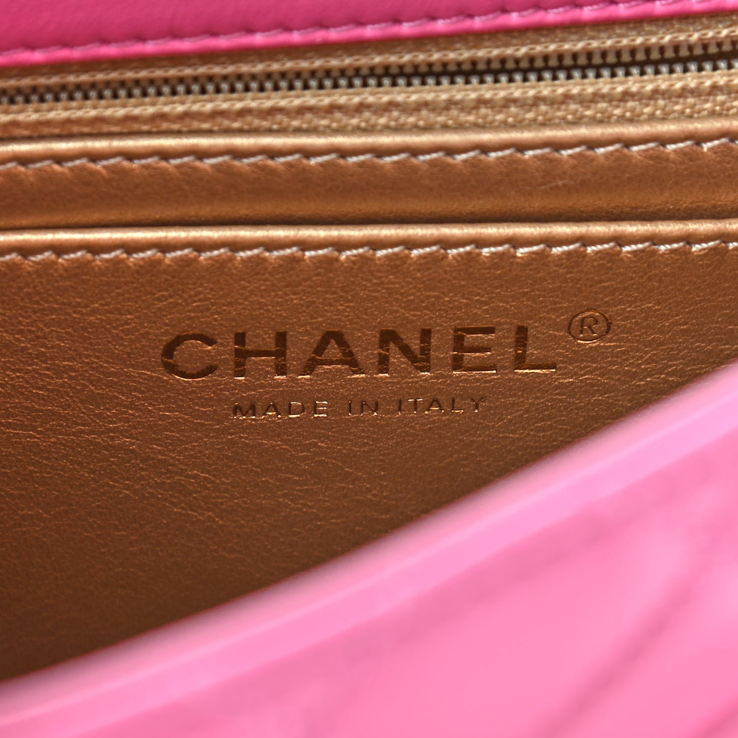 Chanel Lambskin Quilted Mini Pearl Crush Flap Pink 6 of 10