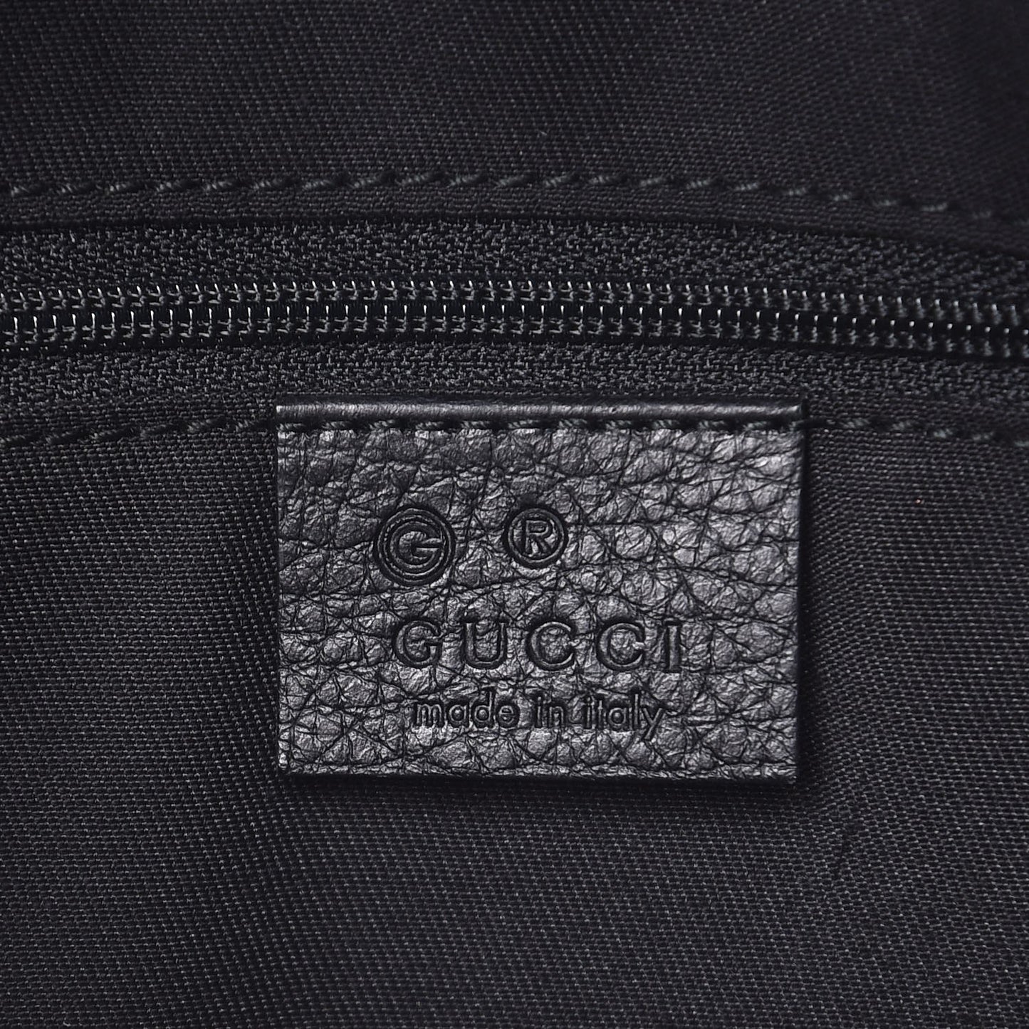 Monogram Shoulder Bag Black