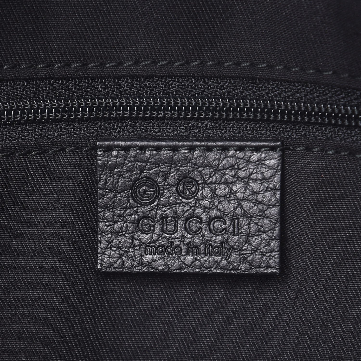 Gucci Monogram Shoulder Bag Black 6 of 7