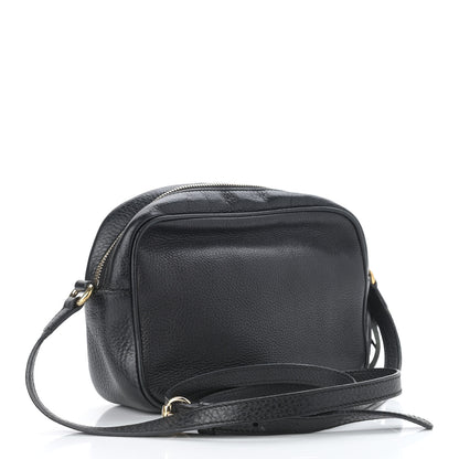 Gucci Pebbled Calfskin Small Soho Disco Bag Black 3 of 12