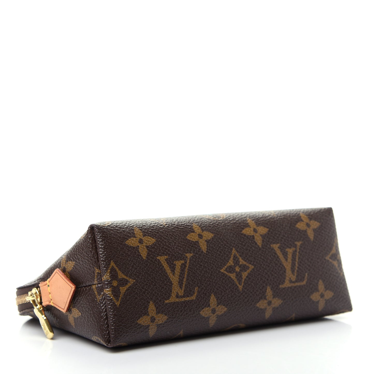 Monogram V Cosmetic Pouch Turquoise