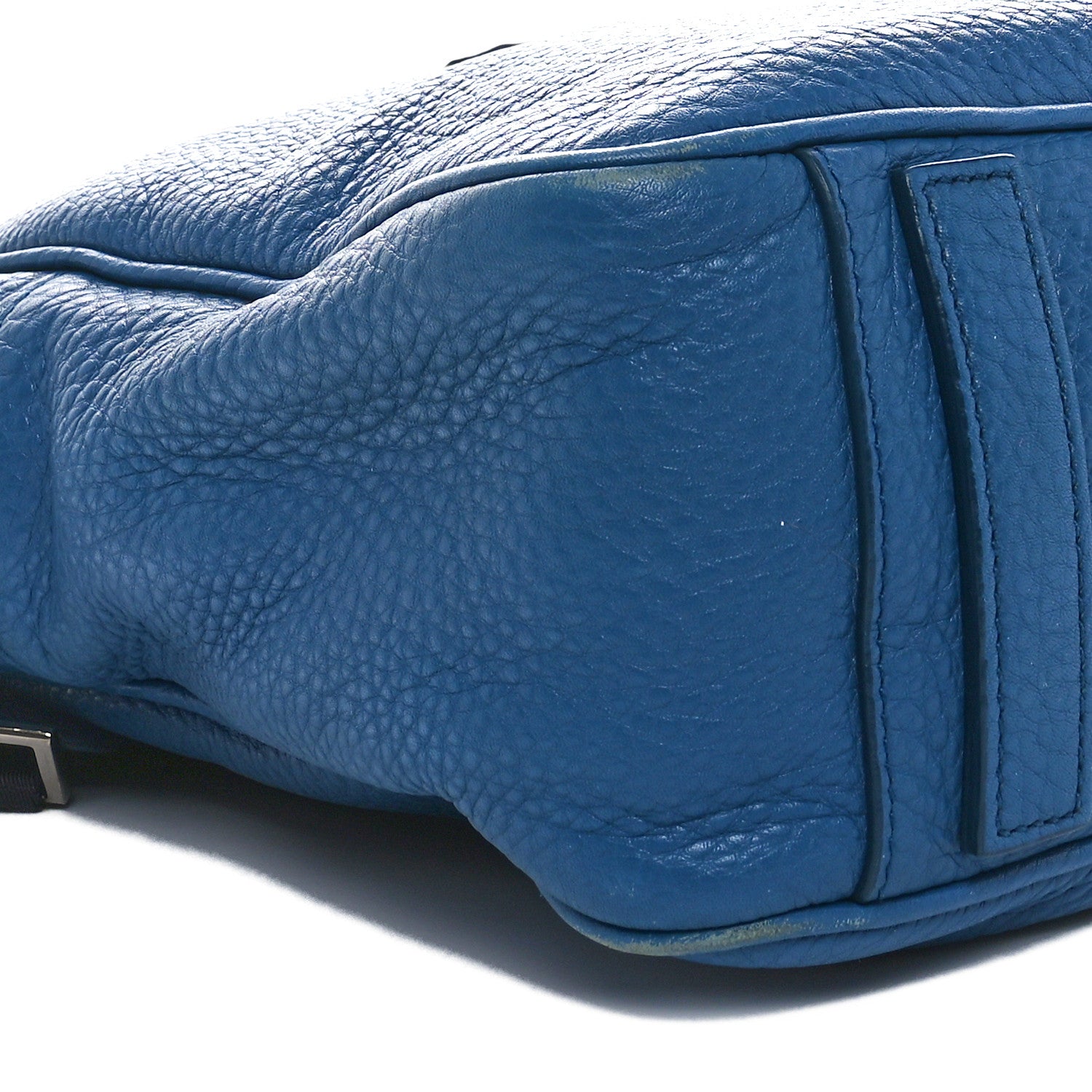 Prada Vitello Daino Briefcase Cobalto 8 of 9