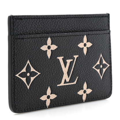 Louis Vuitton Empreinte Card Holder Black Beige 3 of 7