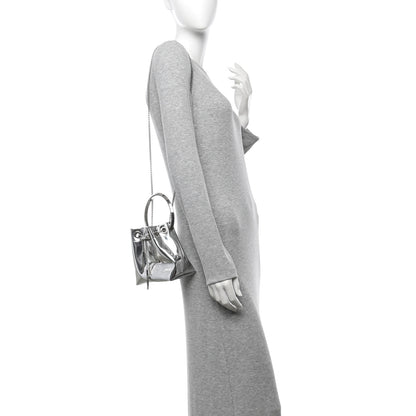 Jimmy Choo Metallic Patent Bon Bon Bag Silver 2 of 14