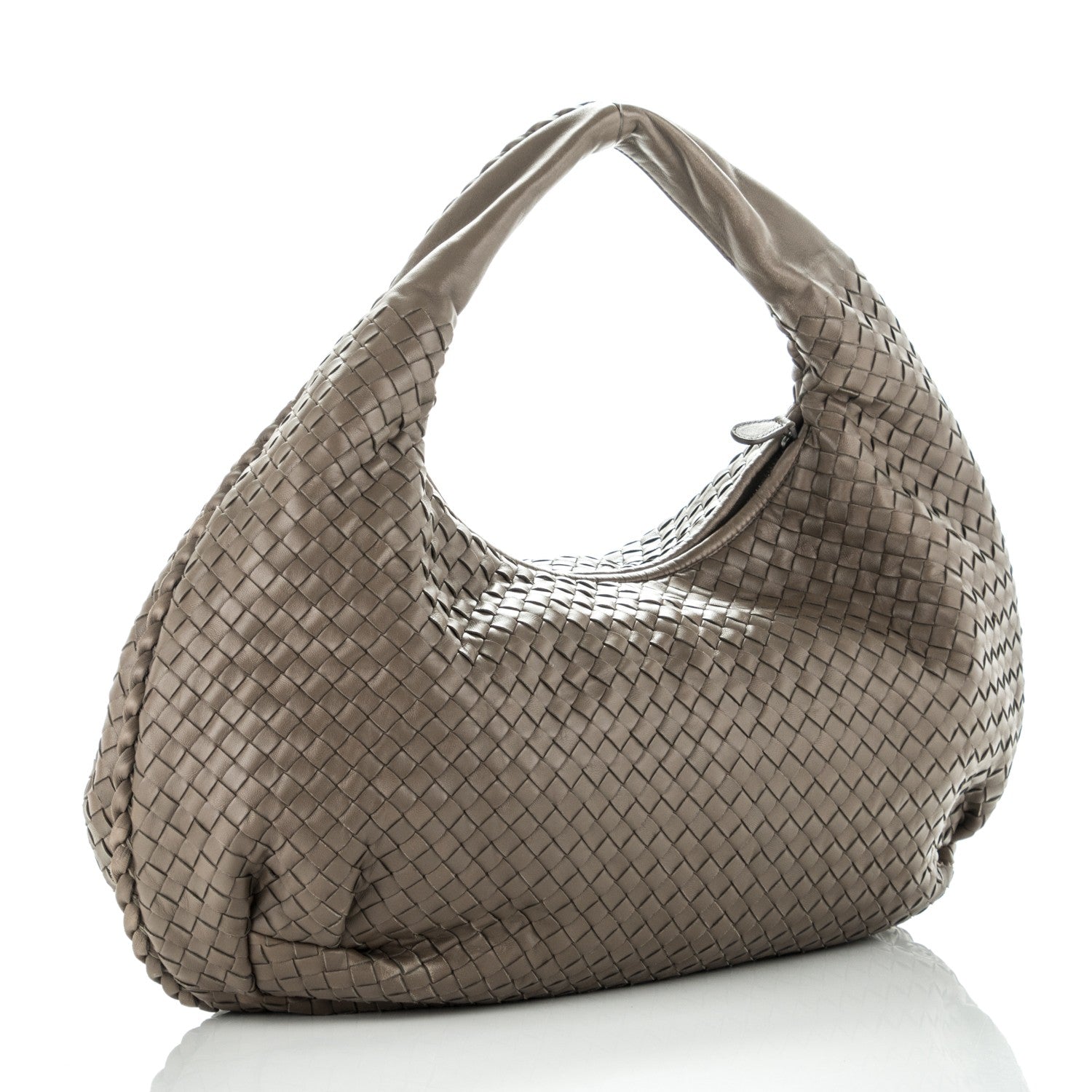 Bottega Veneta Nappa Intrecciato Large Veneta Hobo Shadow 3 of 8