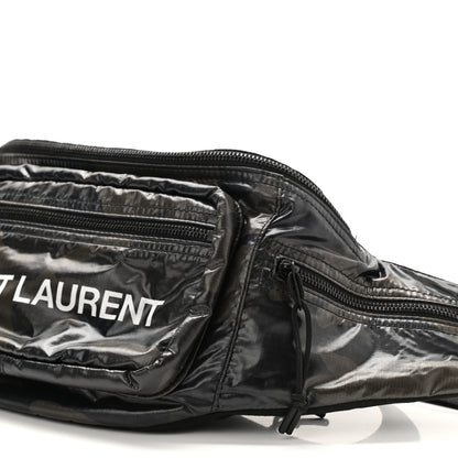 Saint Laurent Nylon Logo Ripstop Body Belt Bag Black 7 of 7