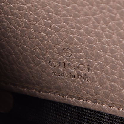 Gucci Dollar Calfskin GG Marmont Zip Around Wallet Porcelain Rose 6 of 8