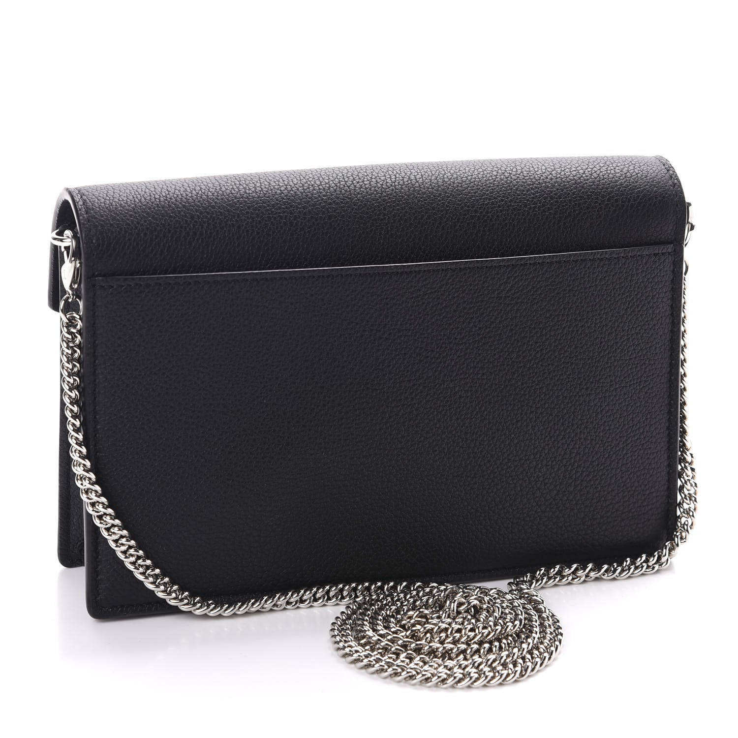 Louis Vuitton Soft Calfskin My Lockme Chain Bag BB Black 3 of 9