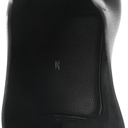 Hermes Taurillon Clemence Picotin Lock 22 MM Black 5 of 10