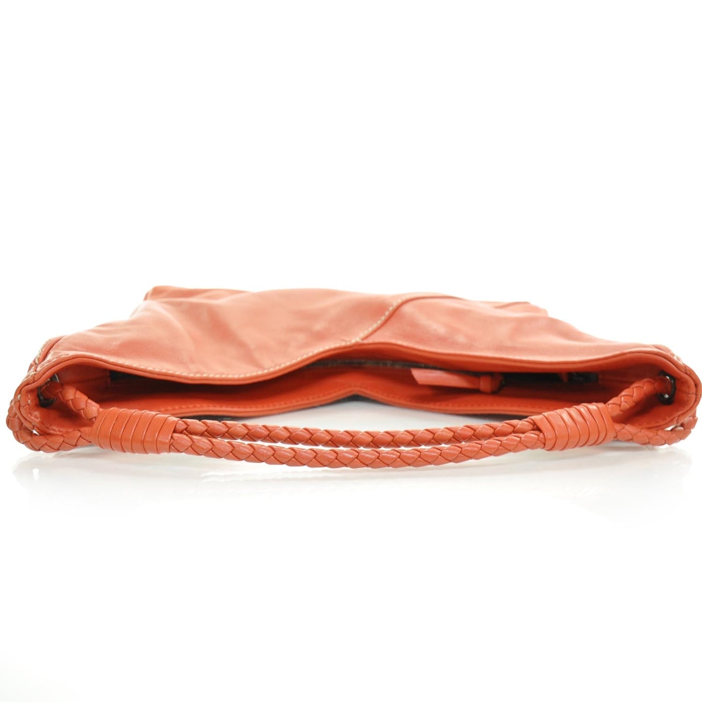 Leather Hobo Orange