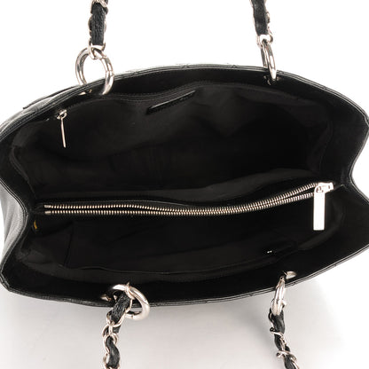 Chanel Caviar Quilted Grand Shopping Tote GST Black 5 of 8