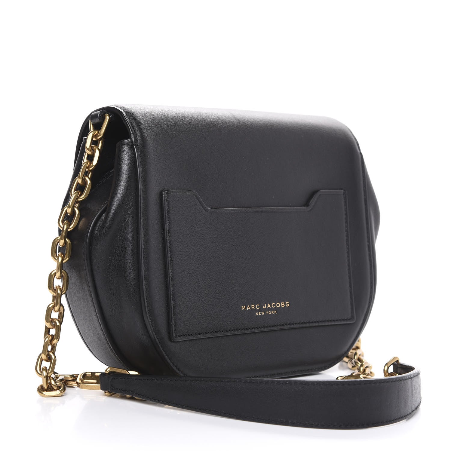 Marc Jacobs Calfskin West End Jane Saddle Bag Black 3 of 15