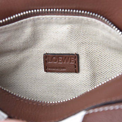 Loewe Calfskin Rugby Mini Puzzle Bag Brunette Soft White 6 of 10