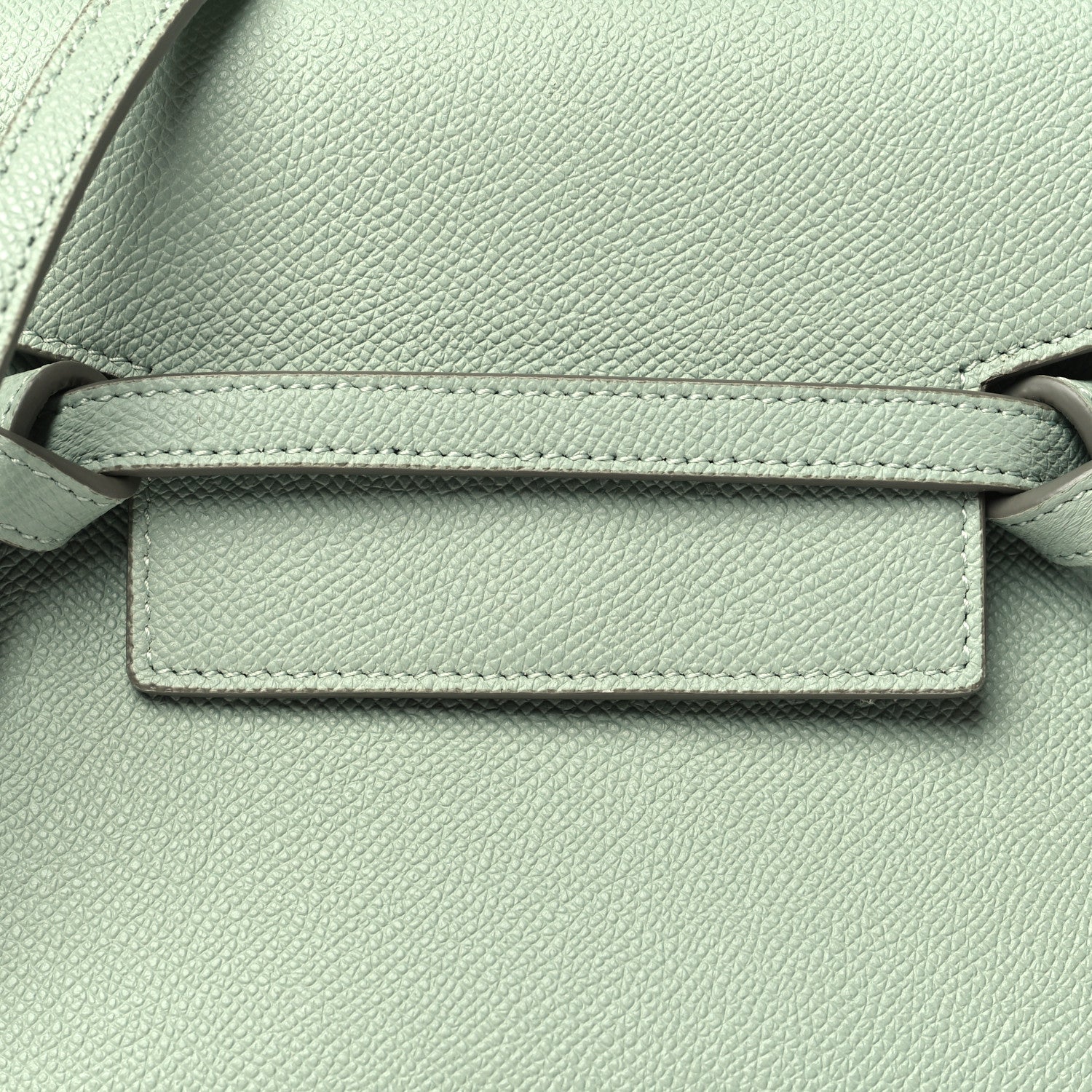 Celine Grained Calfskin Nano Belt Bag Pastel Green 8 of 10