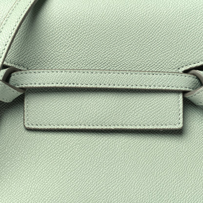 Celine Grained Calfskin Nano Belt Bag Pastel Green 8 of 10