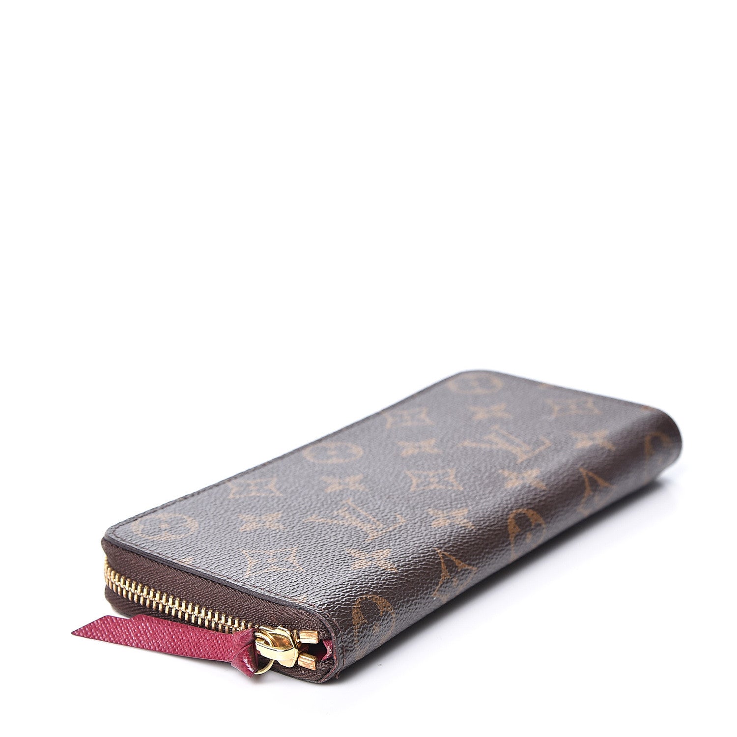 Louis Vuitton Monogram Clemence Wallet Fuchsia 3 of 9