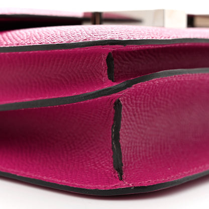 Hermes Epsom Constance 18 Rose Pourpre 9 of 12