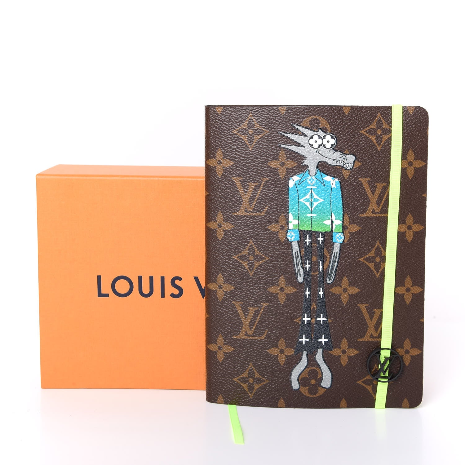 Louis Vuitton Monogram LV Friends Clemence Notebook 9 of 9