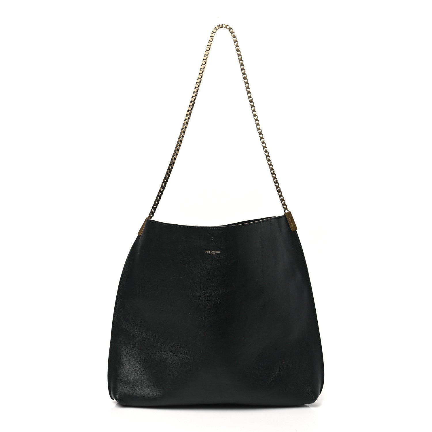 Saint Laurent Calfskin Medium Suzanne Hobo Black 1 of 11