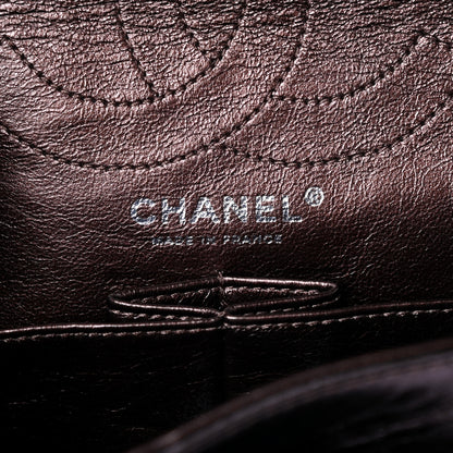 Chanel Metallic Aged Calfskin Quilted 2.55 Reissue 226 Flap Bronze 6 of 10