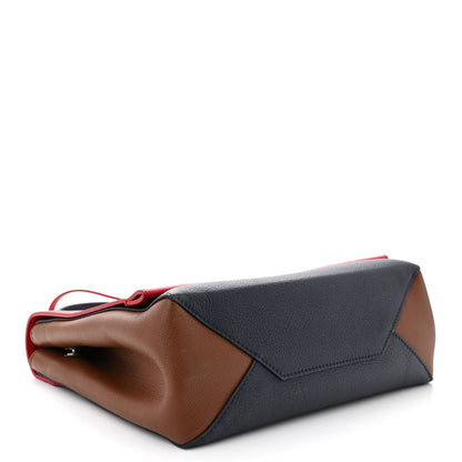 Louis Vuitton Calfskin Lockme II Top Handle Rubis Marine 4 of 9