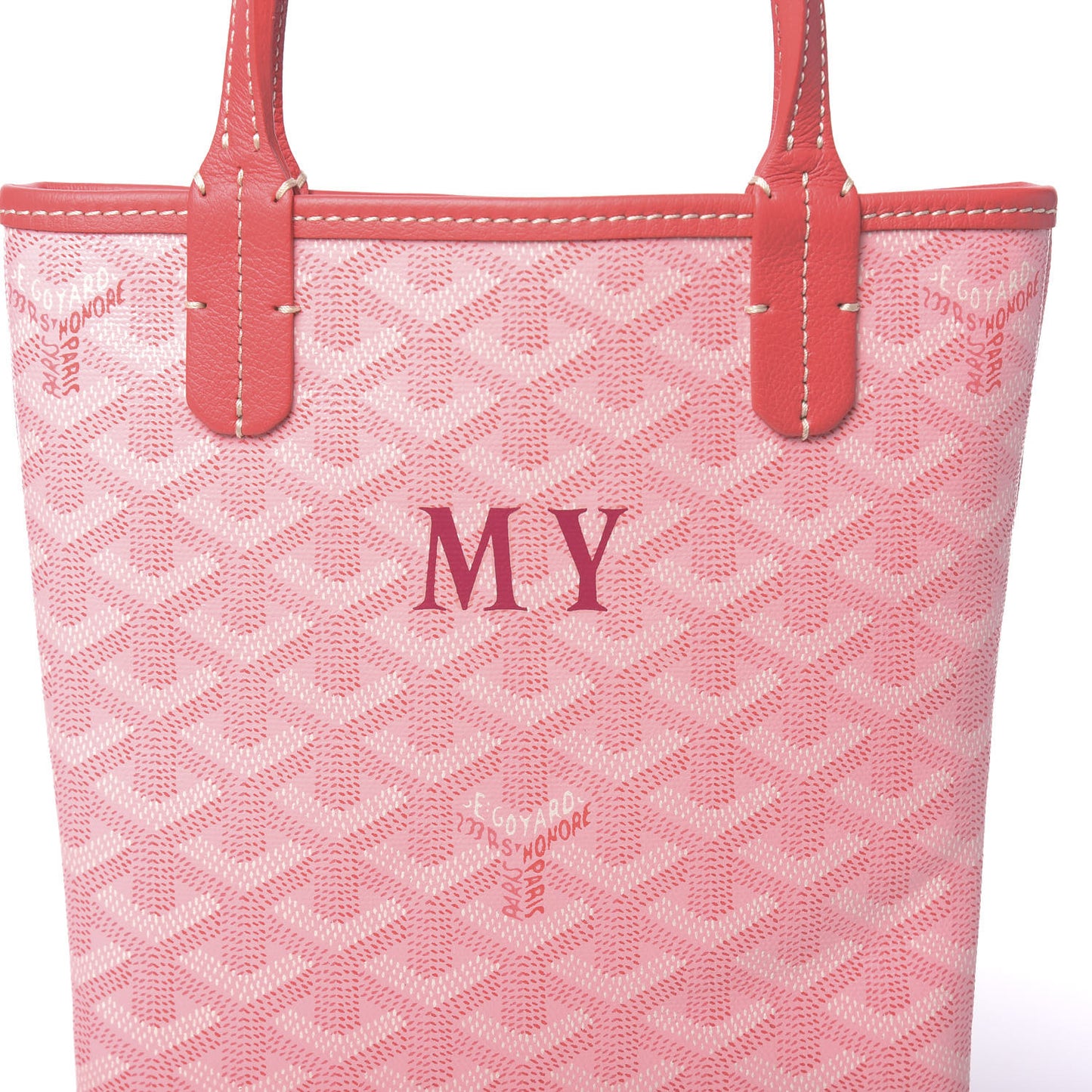 Goyardine Poitiers Tote Pink