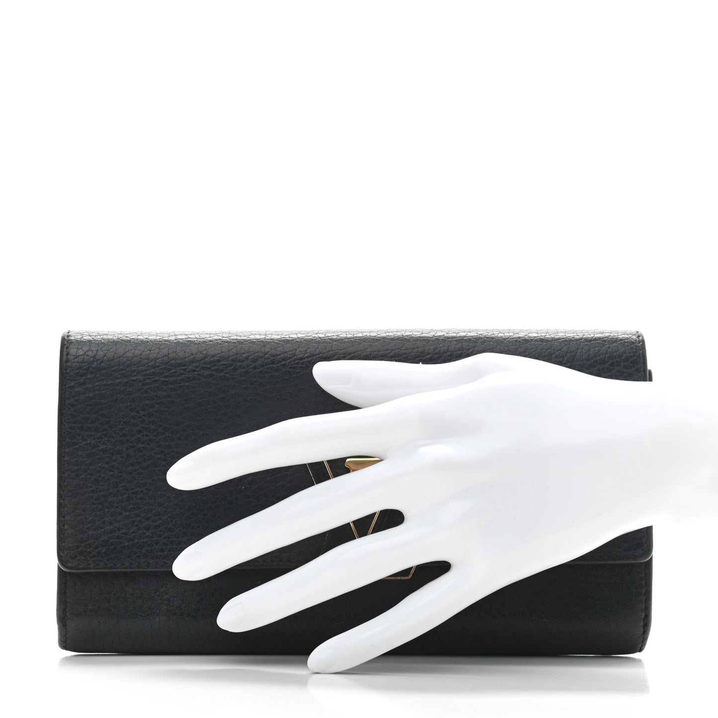 Taurillon Capucines Wallet Black