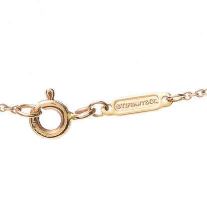 Tiffany 18K Yellow Gold Infinity Pendant Necklace 4 of 6
