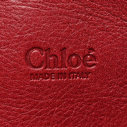 Chloe Calfskin Edith Satchel Whiskey 6 of 11