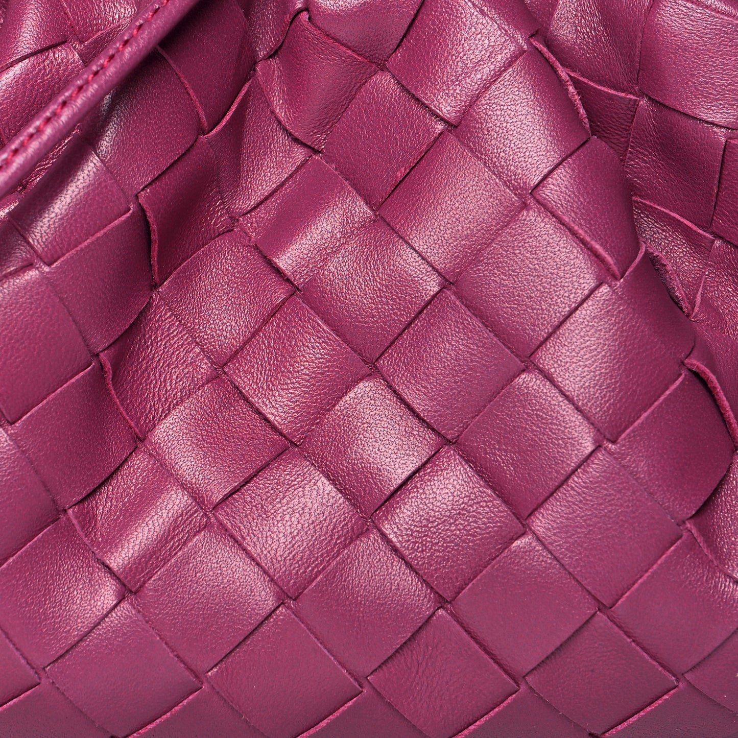 Nappa Intrecciato The Mini Pouch Cinnabar