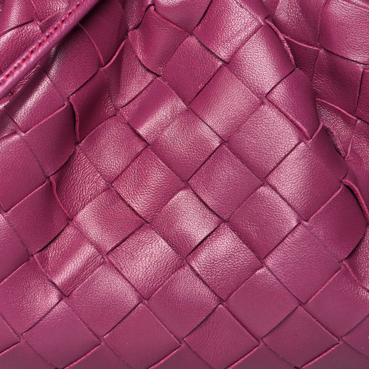 Bottega Veneta Nappa Intrecciato The Mini Pouch Cinnabar 7 of 9