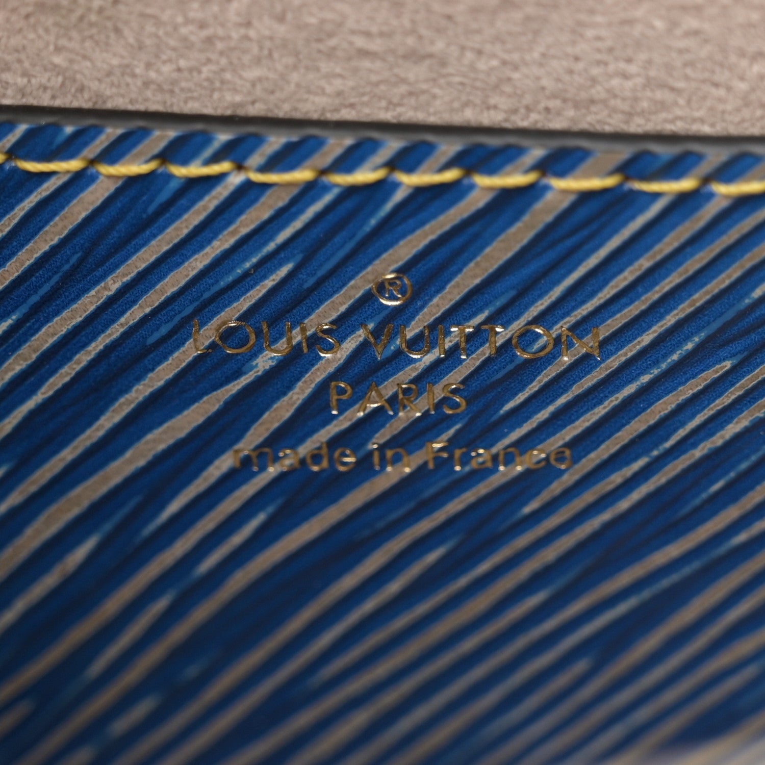 Louis Vuitton Epi Twist Shoulder Bag PM Denim Light 6 of 12