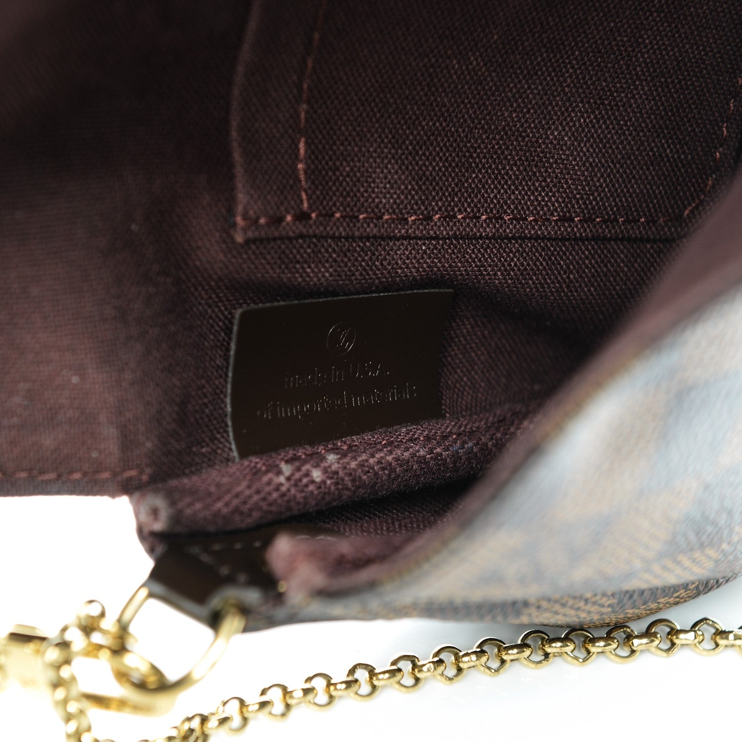 Louis Vuitton Damier Ebene Favorite PM 7 of 7