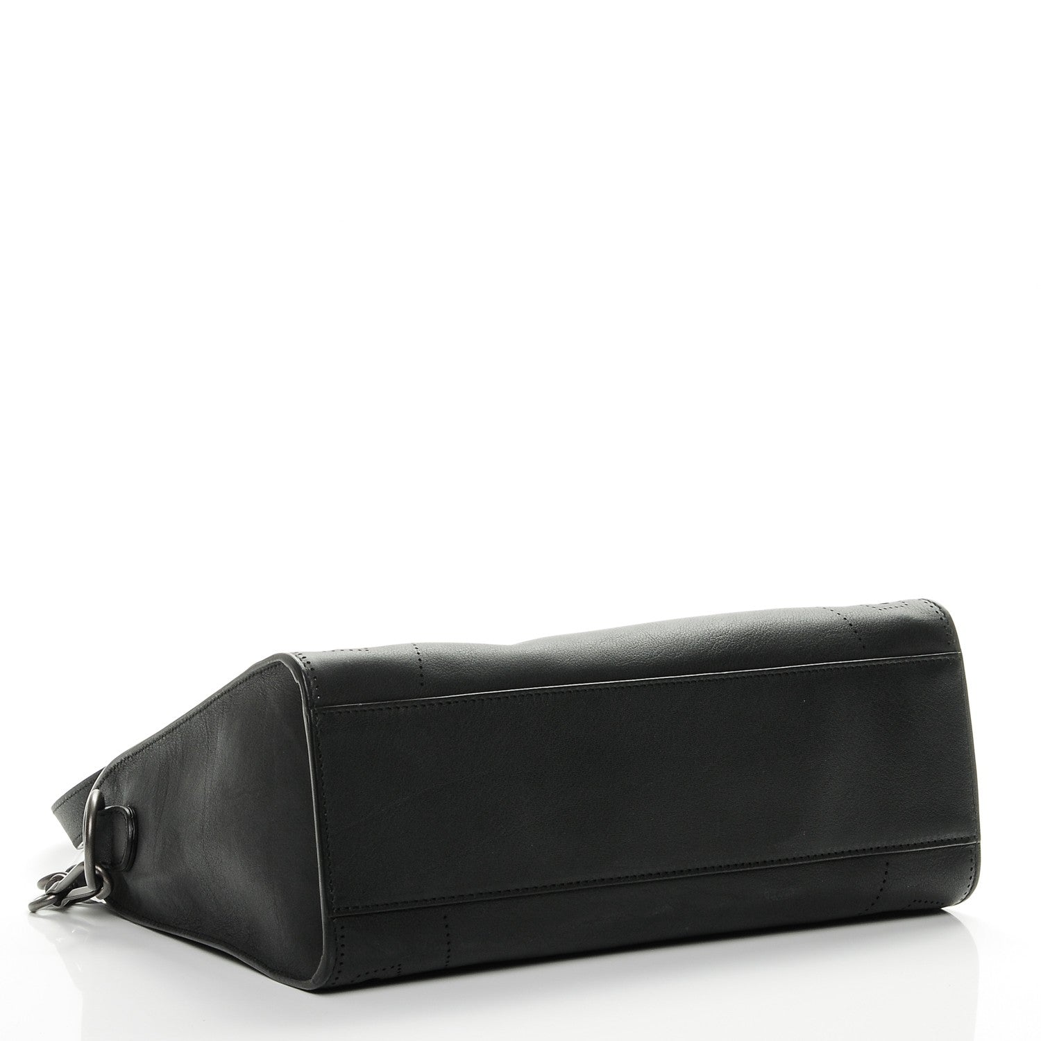 Balenciaga Veau Soyeux Perforated Blackout Hardware S City Black 4 of 7