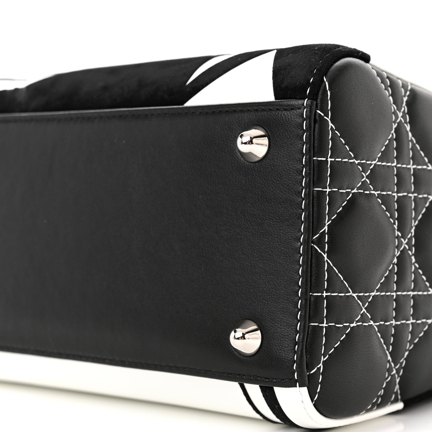 Christian Dior X MATTHEW PORTER Patent Printed Calfskin Cannage Medium Lady Multicolor 9 of 10