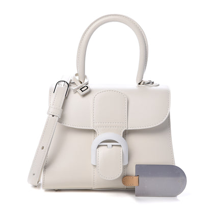 Delvaux Box Calfskin Mini Brillant Satchel Ivory 1 of 13