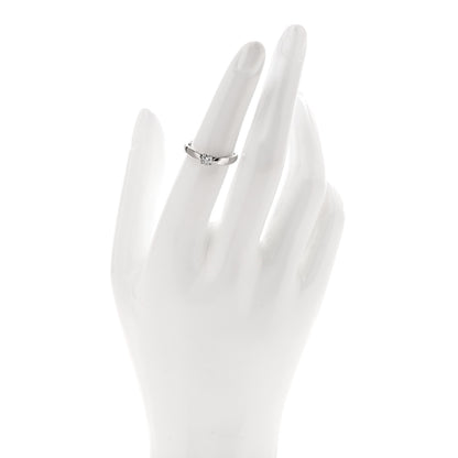 Tiffany Platinum Diamond .25ct Harmony Solitaire Engagement Ring 50 5.5 2 of 6
