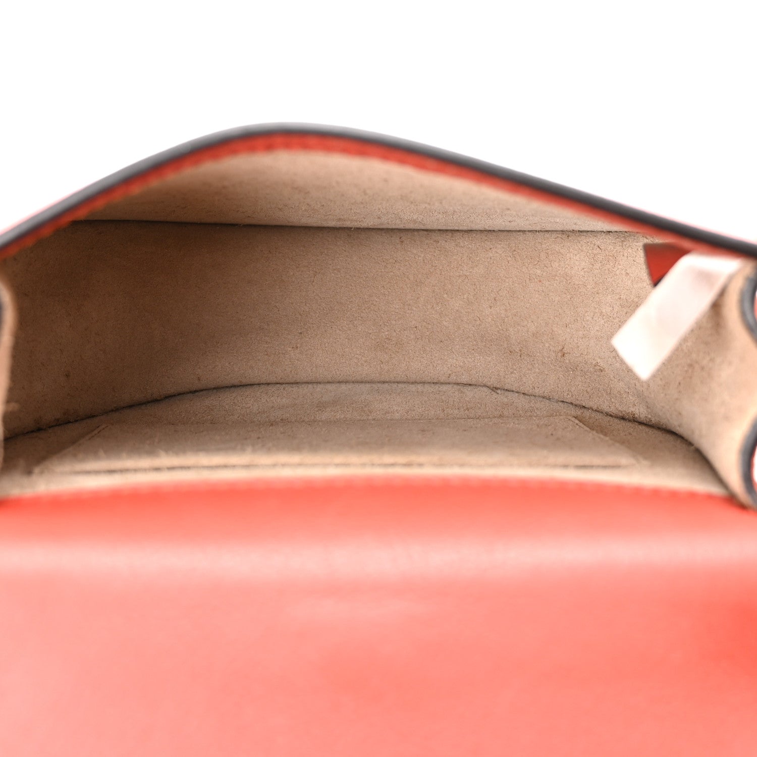Chloe Calfskin Suede Small Nile Bracelet Bag Sepia Red 4 of 9