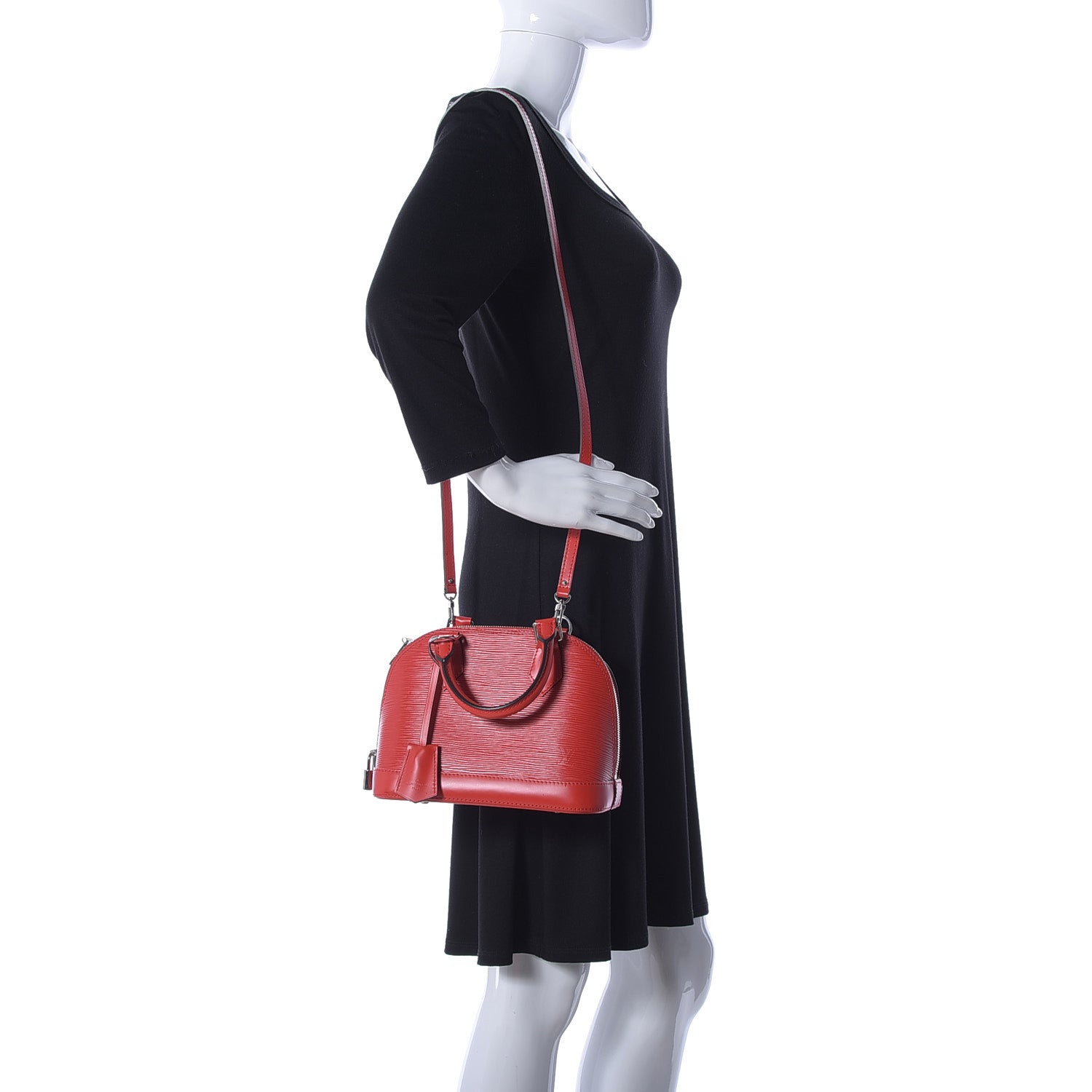 Louis Vuitton Epi Alma BB Coquelicot 3 of 16