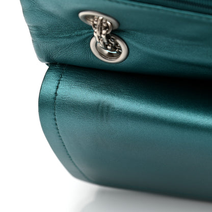 Chanel Metallic Calfskin Quilted 2.55 Reissue 227 Flap Turquoise 12 of 12